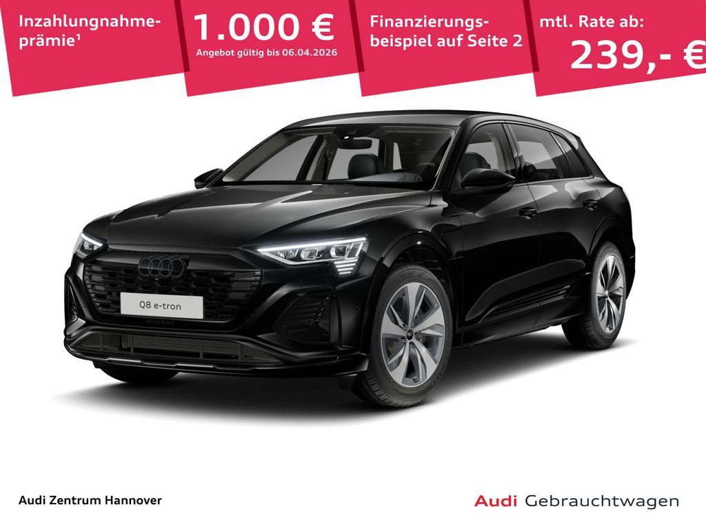 Audi Q8 S line e-tron 55 quattro virtual LED Leasing