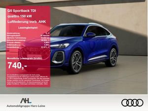Audi Q5 Sportback TDI quattro Luftfederung vorb. AHK Umgebungskameras 360 ACC