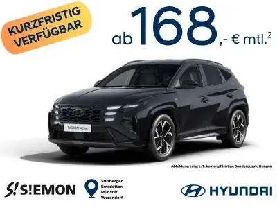 Hyundai Tucson N-Line 1.6 T-GDI 110 kW MY27 7-Gang-DCT Leasing