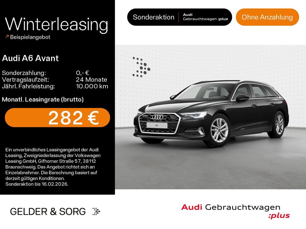 Audi A6 Avant 45 TFSI advanced 360°*ACC*Navi*AHK* Leasing