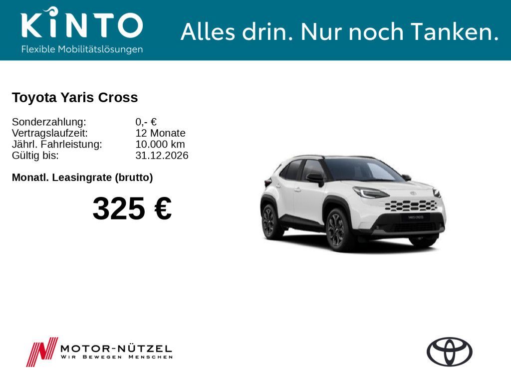 Toyota Yaris Cross Hybrid Teamplayer *ALL-IN LEASING* Auto-Abo