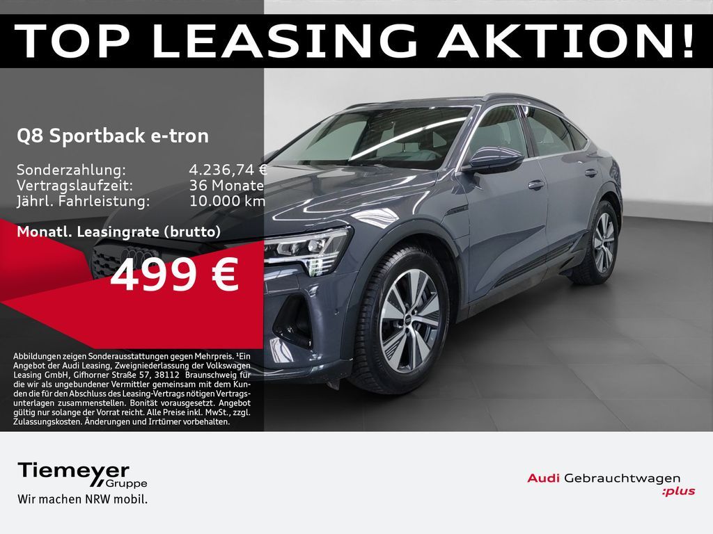 Audi Q8 Sportback e-tron 55 Q S LINE MATRIX 360° HuD Leasing