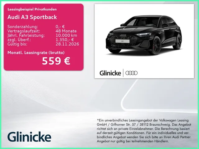 Audi A3 Sportback S line TFSI e 200 kW S tronic