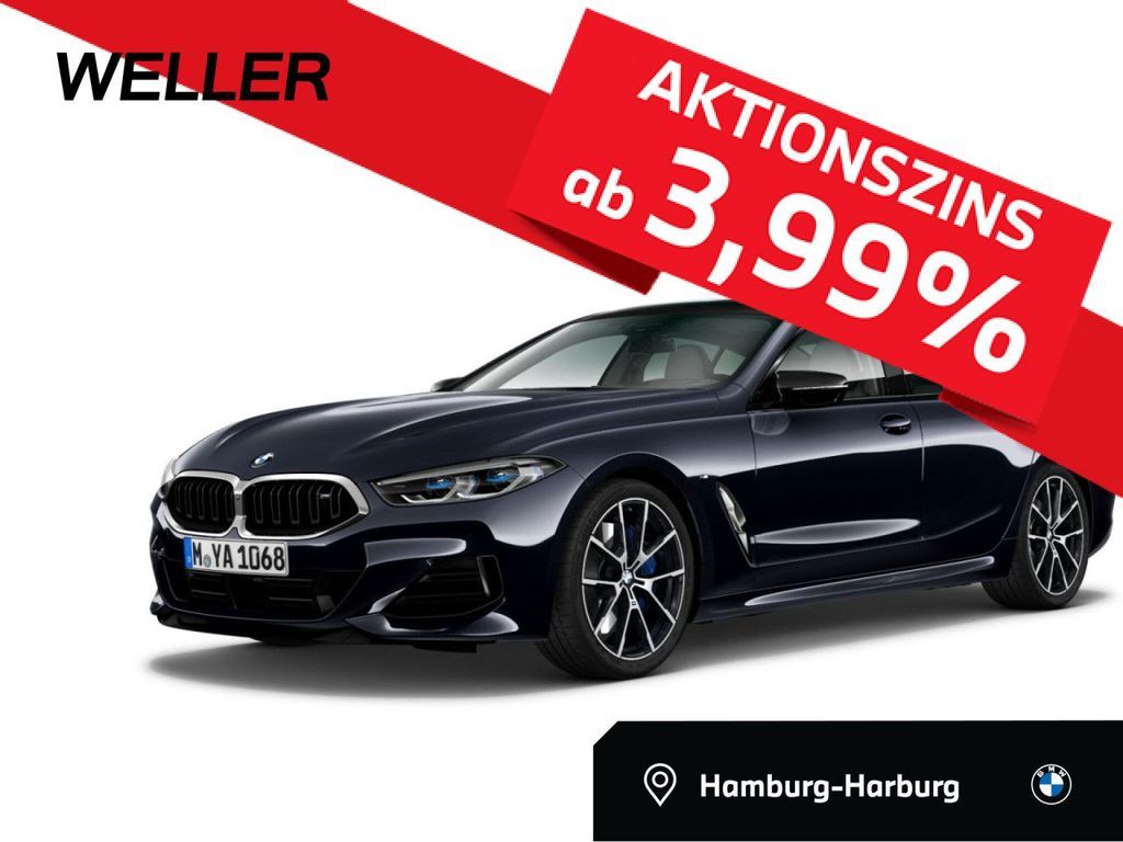 BMW M850i xDr Gran Coupe Pano,Laser,Lea.o.Anz.718,- Leasing