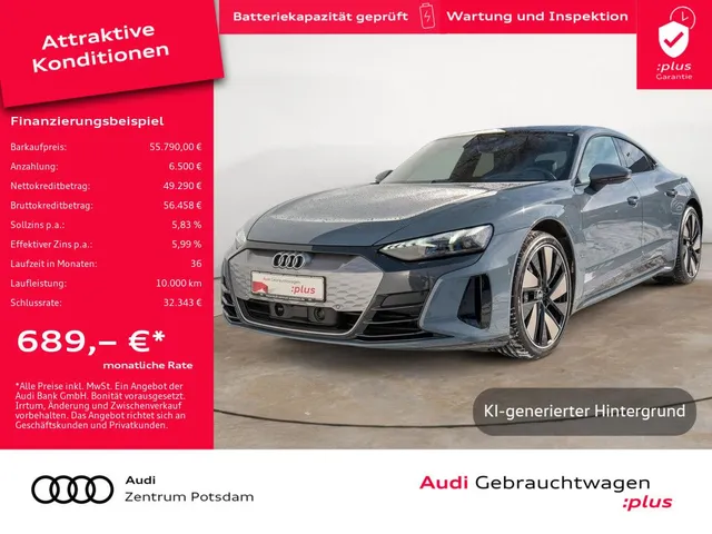 Audi e-tron GT quattro LASER 360° B&O PANO LUFT NAVI
