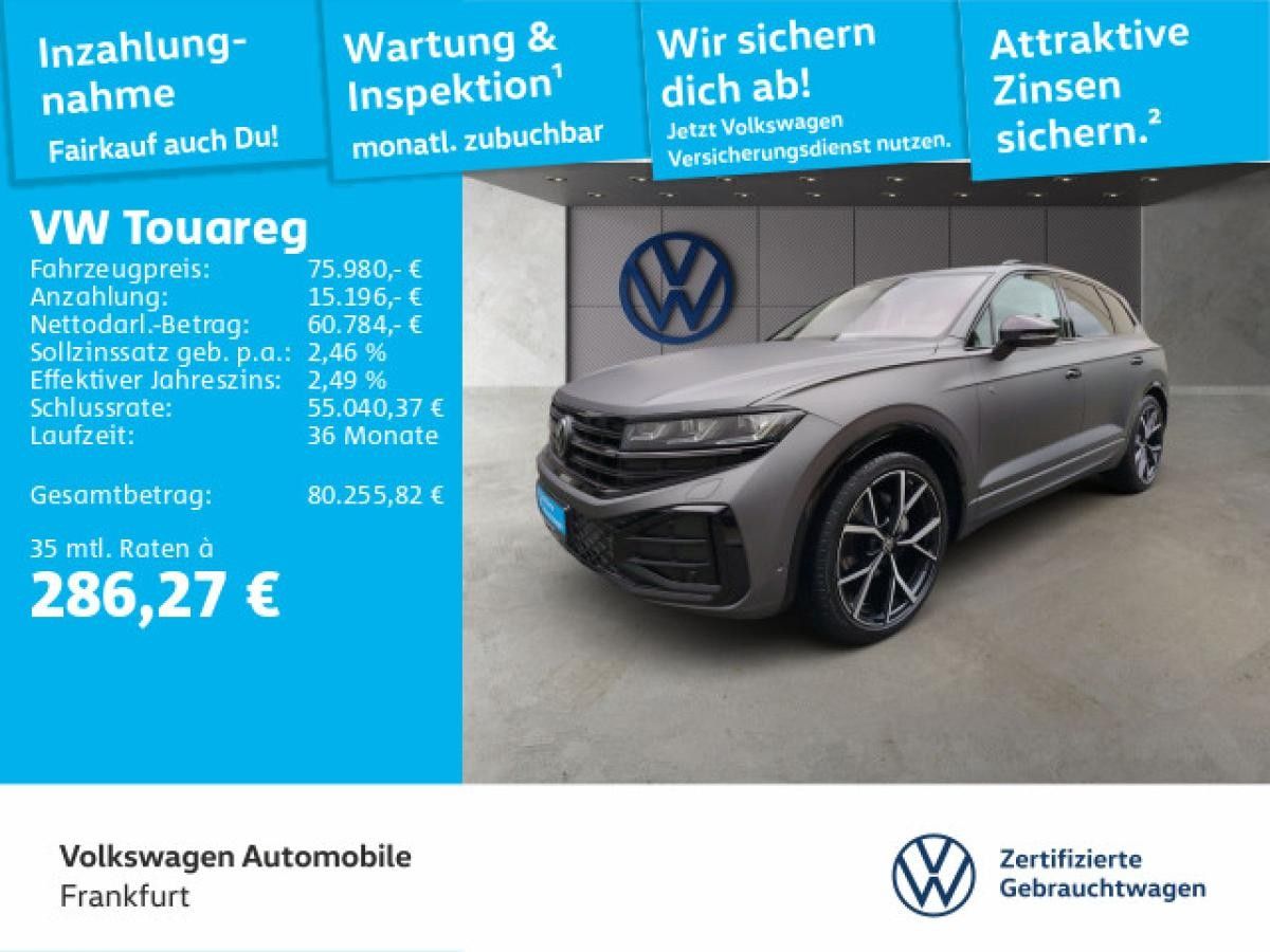 Volkswagen Touareg 3.0 V6 TDI R-Line 4Motion Navi AHK IQ.LIGHT - HD-Matrix-Scheinwerfer DAB+ Leasing