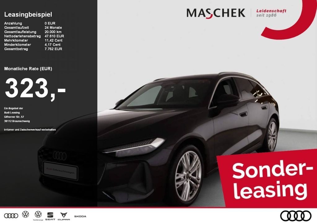 Audi A5 Avant TFSI quat AHK Matrix 360° Memory MMI-Be Leasing