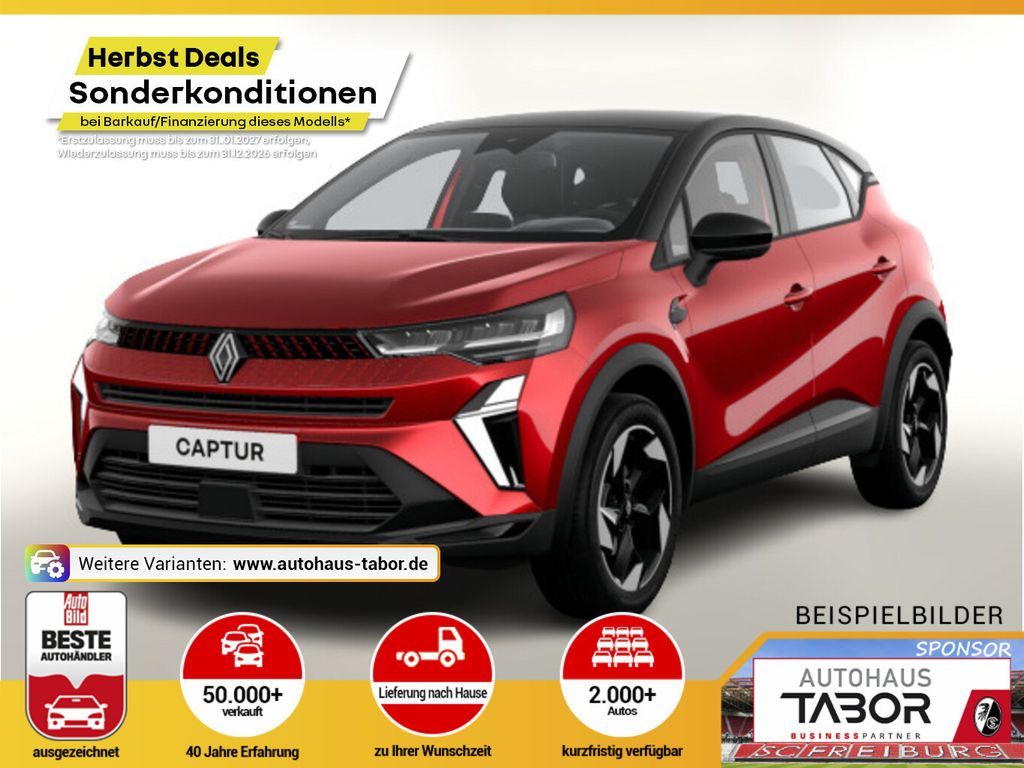 Renault Captur Techno HEV 160 ParkAssist Kam PDC vo/hi Leasing