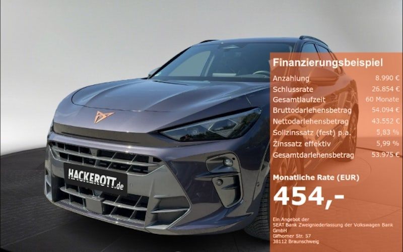 Cupra Terramar 1.5 E-Hybrid 150kW DSG 5dr Kauf