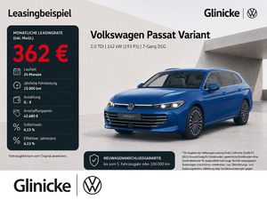 Volkswagen Passat Variant 2.0 TDI Elegance 4Motion AHK StHz