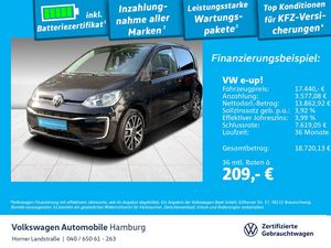 Volkswagen e-up! Style Plus Einparkhilfekamera Sitzheizung Leasing