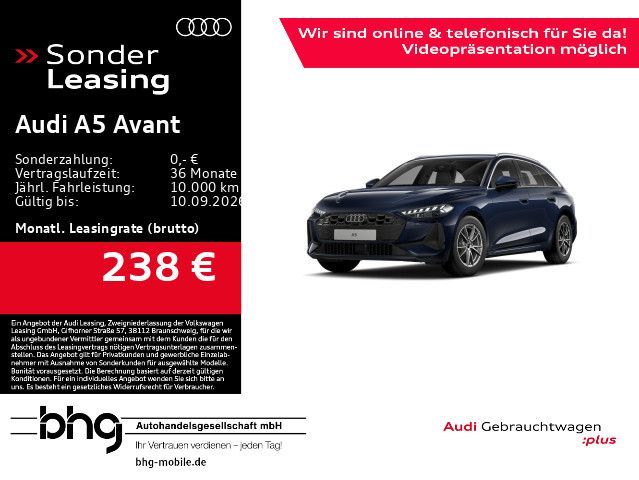 Audi A5 Avant TFSI  S tronic Leasing