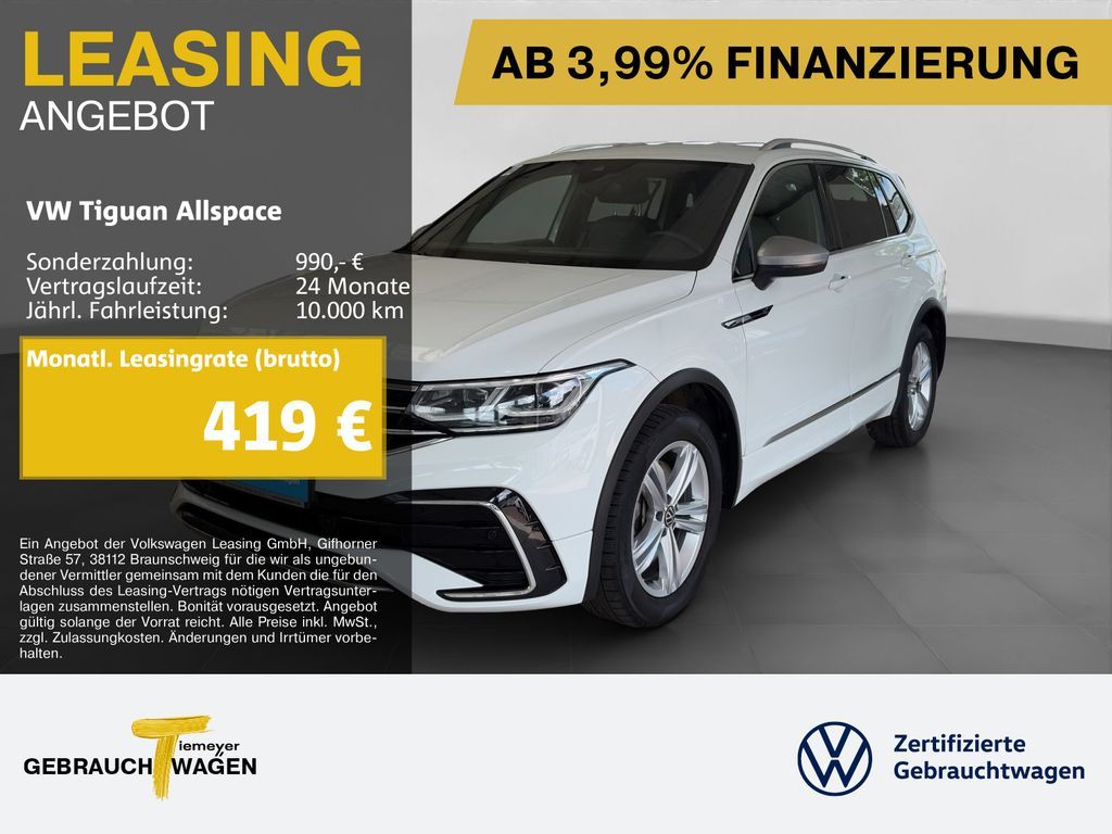 Volkswagen Tiguan Allspace 2.0 TSI 4M R-LINE IQ.LIGHT HuD K Leasing