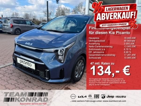 Kia Picanto 🤩1.0 GDI MT VISION🤩- sofort verfügbar ✅ Leasing