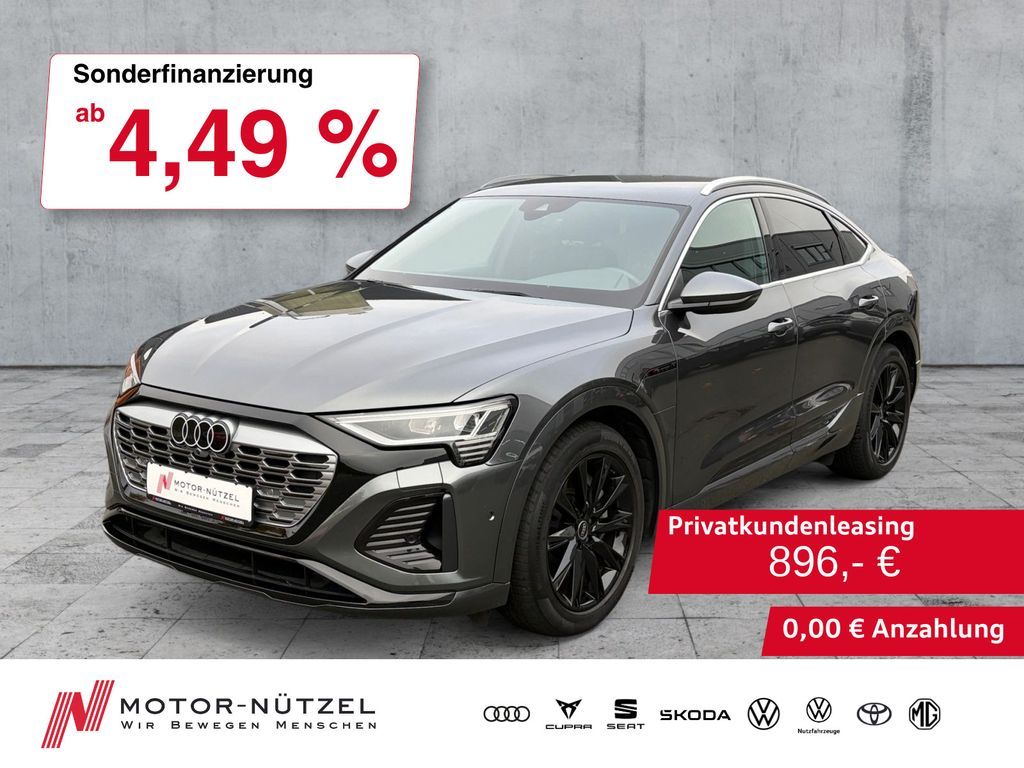Audi Q8 Sportback e-tron 55 QU S-LINE MATRIX+AIR+AHK Leasing