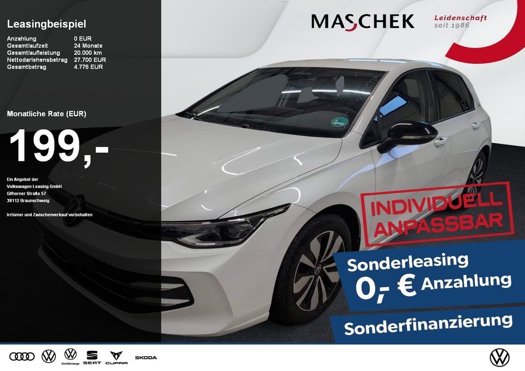Volkswagen Golf Life 1.5 eTSI Sonderleasing ohne zzgl Koste Leasing
