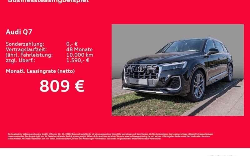 Audi Q7 TFSI E 290 KW Quattro Tiptronic 5dr Auto kaufen