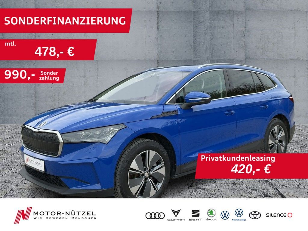 Skoda Enyaq iV 80 SUITE LED+NAVI+APP+ACC+SHZ+RFK+WäPu Leasing