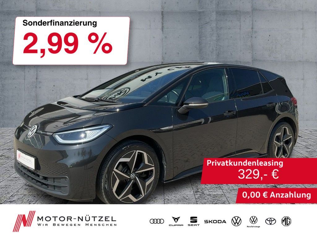 Volkswagen ID.3 150kw Pro Performance STYLE NAVI+PANO+WäPu Leasing