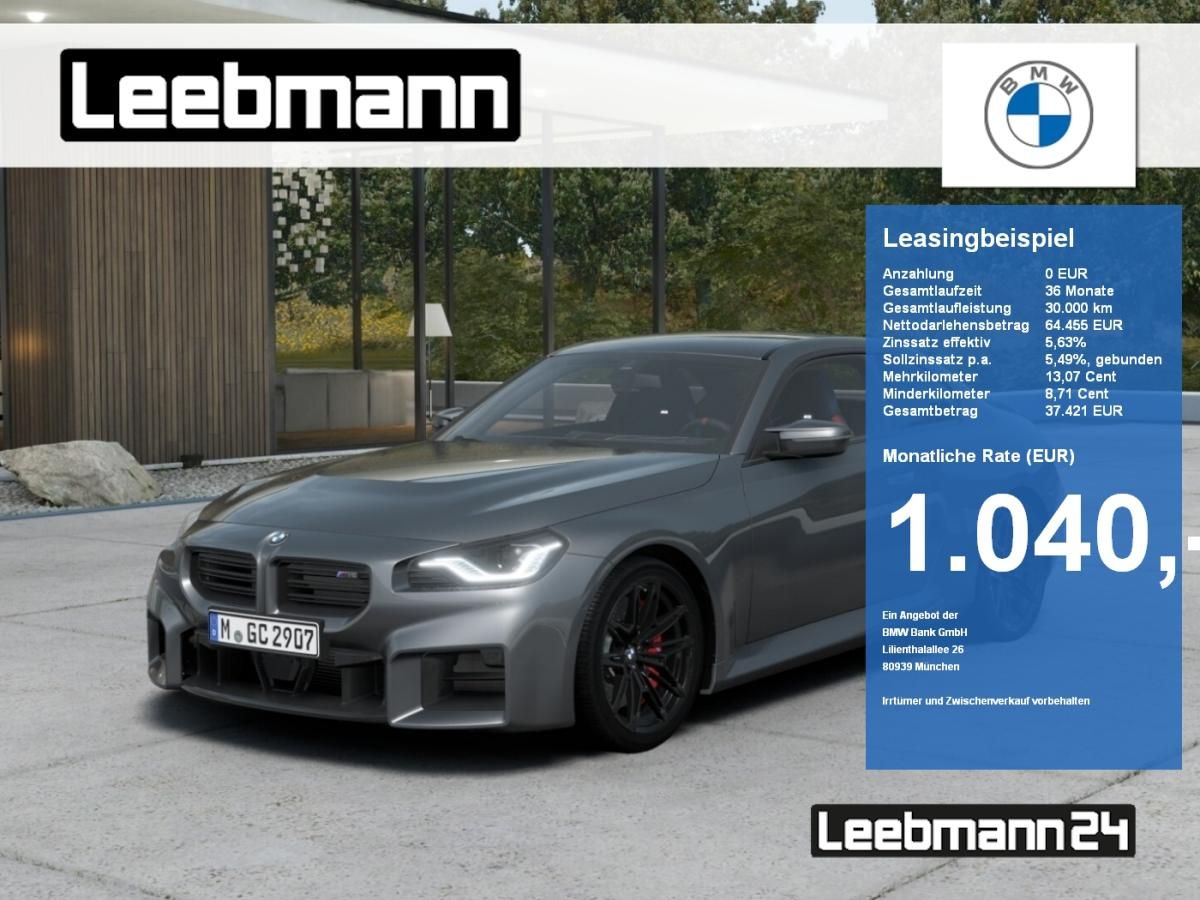 BMW M2 Coupe M-Sitze/CarbonInt/HK-HiFi/ACC/HeadUp Leasing