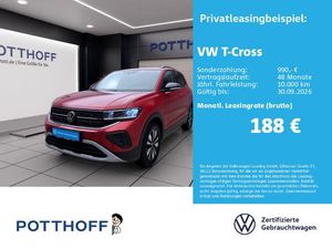 Volkswagen T-Cross 1.0 TSI GOAL NAVI KAMERA LED SITZHZG
