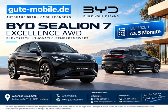 BYD Sealion 7 Excellence | BESTELLFAHRZEUG