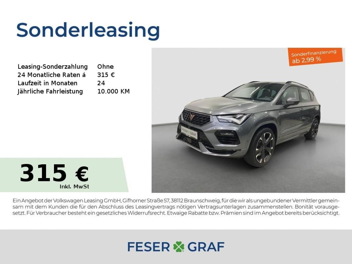 Cupra Ateca VZ 2.0 TSI DSG LED*NAVI*DCC*PDC*RFK*PANO*1 Leasing