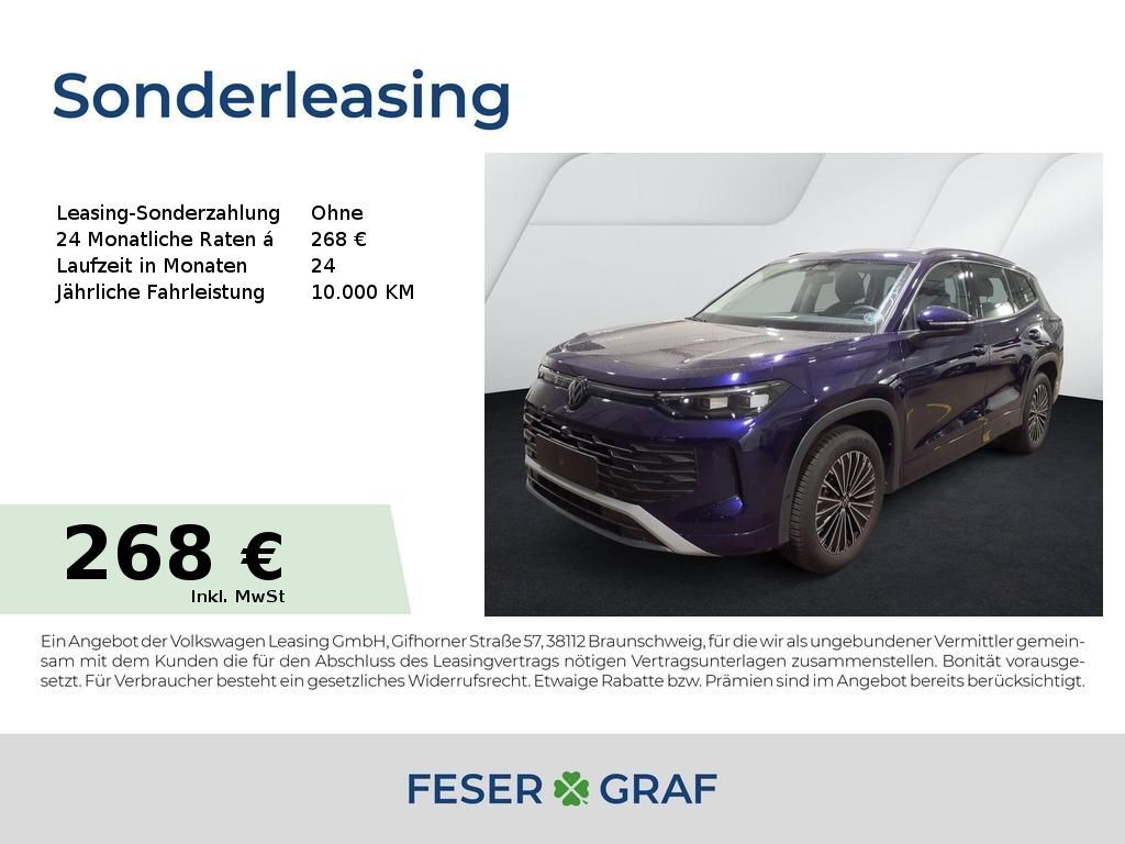 Volkswagen Tayron 1.5 eTSI Life DSG 7Si AHK Matrix Nav 360° Leasing