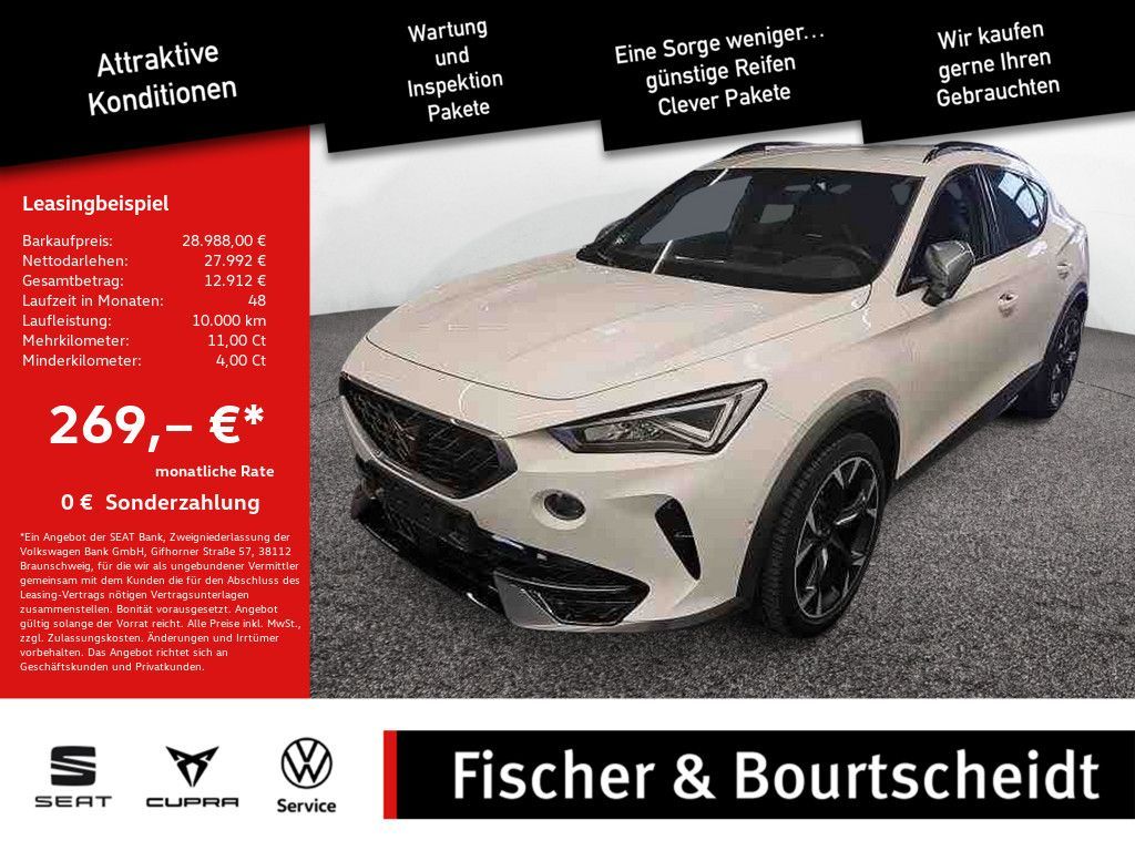 Cupra Formentor 2.0 TSI VZ 4Drive KAMERA NAVI ACC LED Leasing