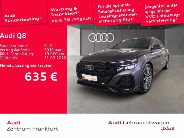 Audi Q8 45 TDI quattro tiptronic MatrixLED Luft AHK A Leasing