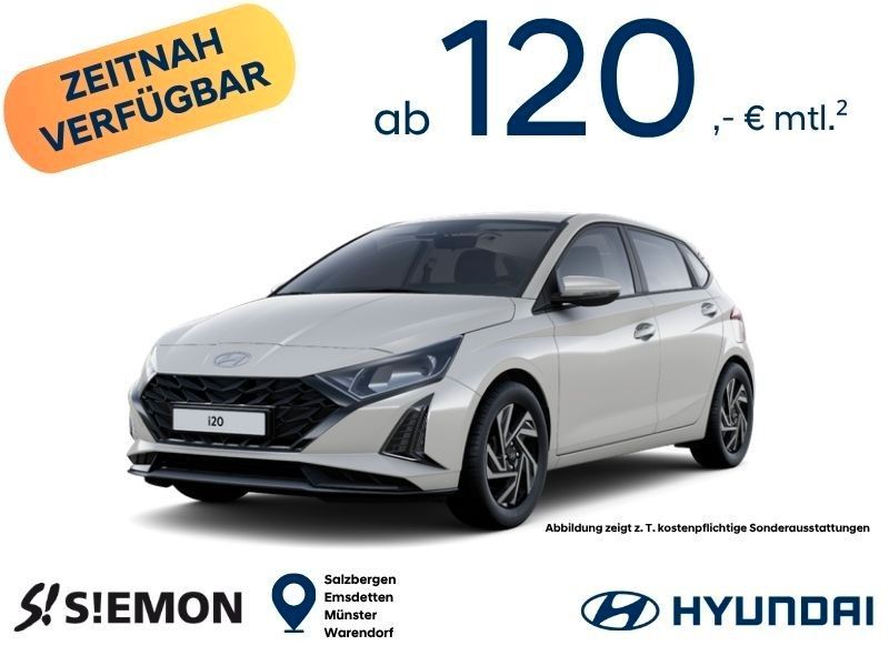 Hyundai i20 Trend 1.0 T-GDI 66 kW 7-Gang-DCT Automatik Leasing