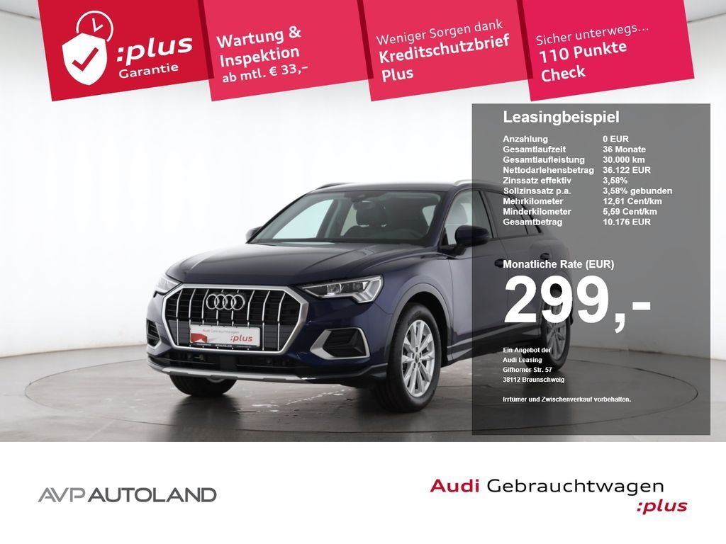 Audi Q3 TFSI S tronic advanced | MMI NAVI PLUS | AHK Leasing