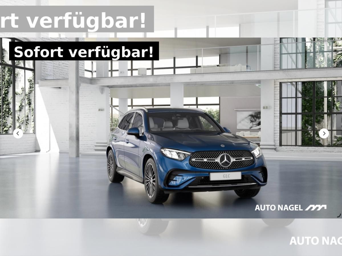 Mercedes-Benz GLC 200 d 4MATIC I AMG-Line I AHK I PANODach I Sofort verfügbar Leasing