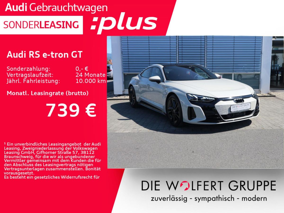 Audi RS e-tron GT quattro 0,5% SITZBELÜFTUNG*HUD*360° Leasing