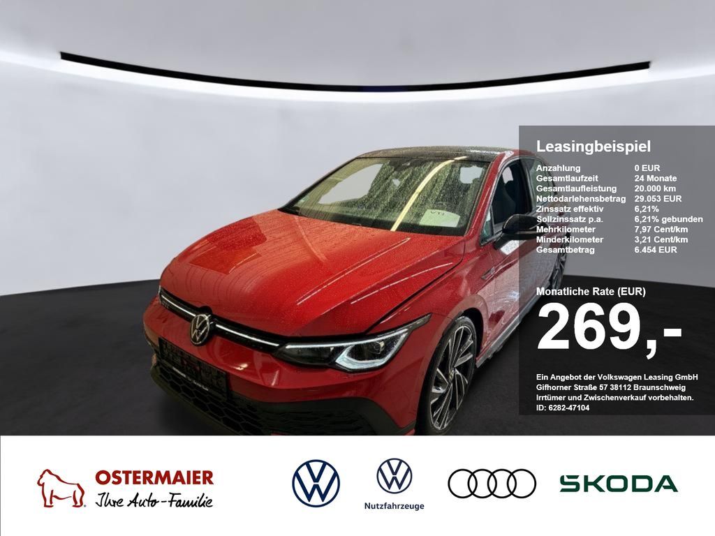 Volkswagen Golf VIII GTI CLUBSPORT BLACK 300PS DSG ACC.5J-G Leasing