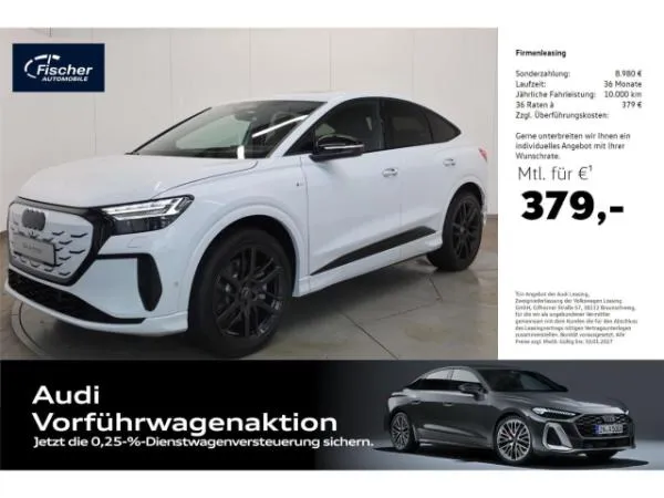 Audi Q4 e-tron Sportback quattro performance S line 0,25% DW Versteuerung