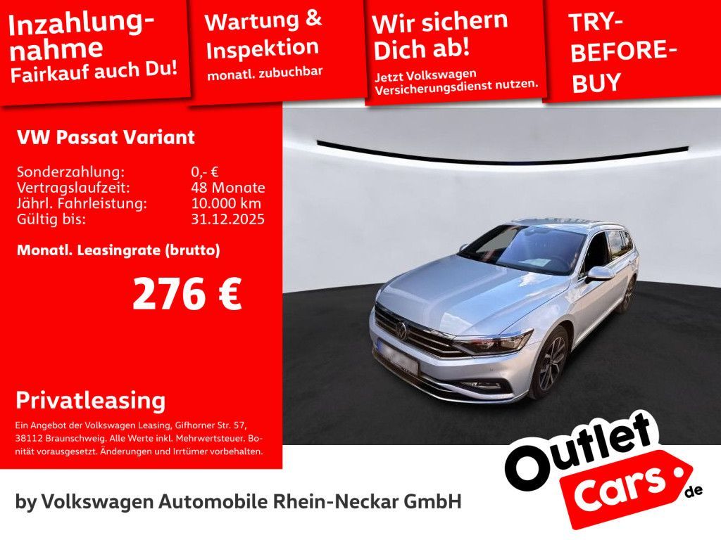 Volkswagen Passat Variant  2.0 TDI Elegance DSG Navi Kamera Leasing