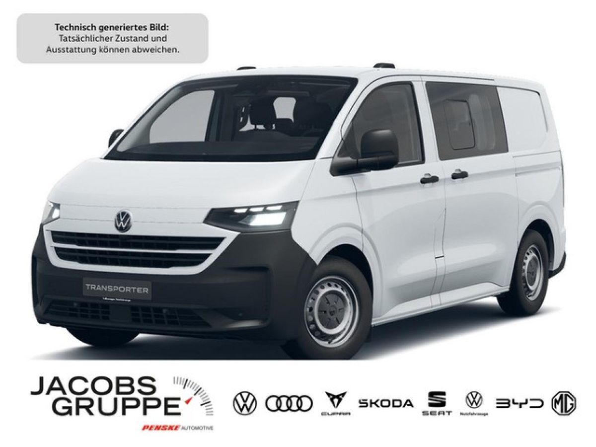 Volkswagen e-Transporter Kasten PLUS Doka 6-Sitzer *RFK*GJR*HOLZBODEN* Leasing
