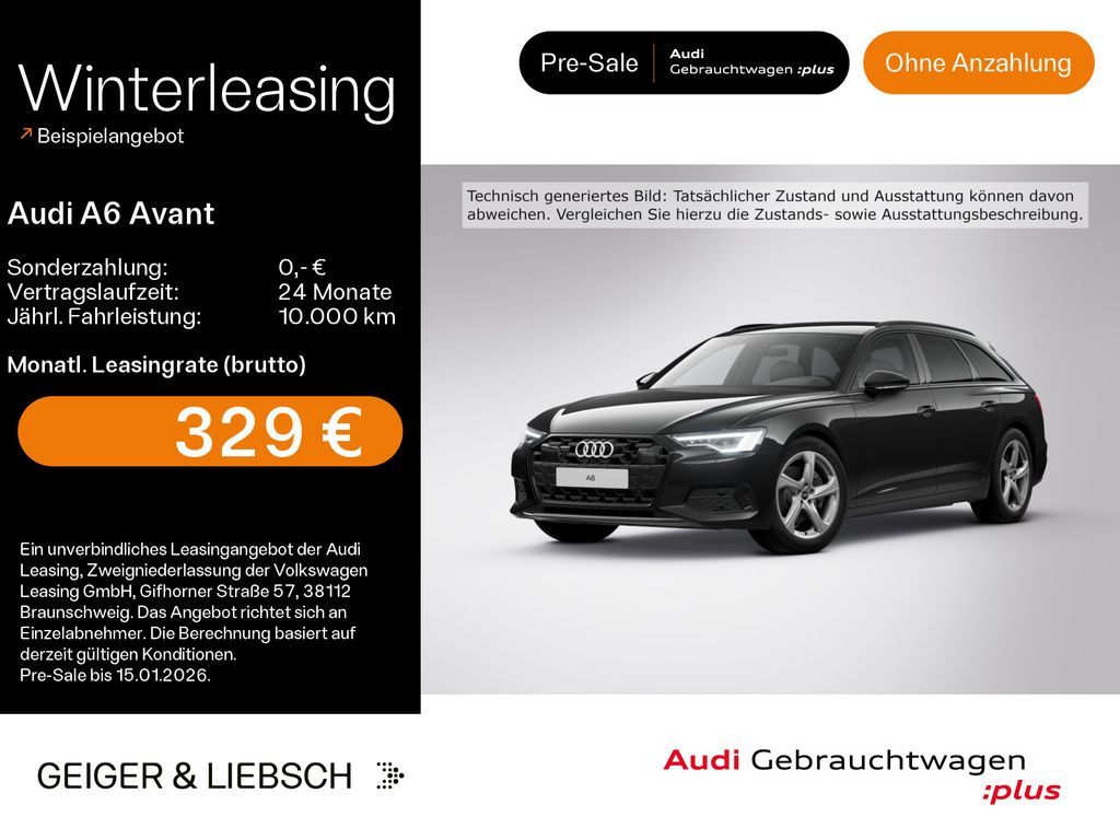 Audi A6 Avant 45 TDI quattro advanced*AHK*KAMERA*LEDE Leasing