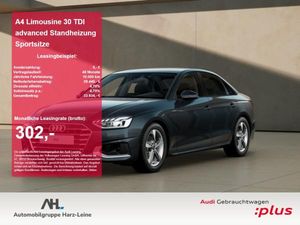 Audi A4 Limousine 30 TDI advanced Standheizung Sportsitze