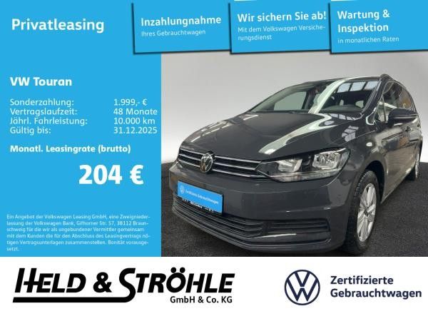 Volkswagen Touran Comfortline 1.5 TSI NAVI KAM SHZ E-KLAPPE Leasing
