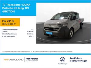 Volkswagen T7 Transporter DOKA Pritsche LR lang TDI 4MOTION