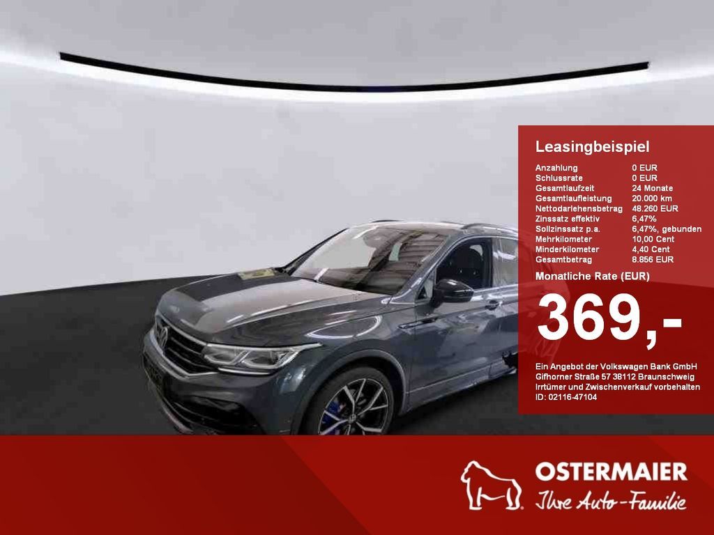 Volkswagen Tiguan R 2.0TSI 320PS DSG 4M ACC.AHK.AREA-VIEW.N Leasing