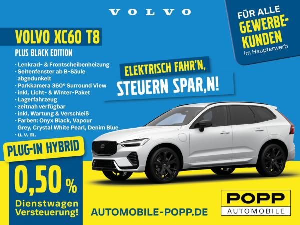 Volvo XC60 T8 Plug-in Hybrid Plus Black Edition Leasing