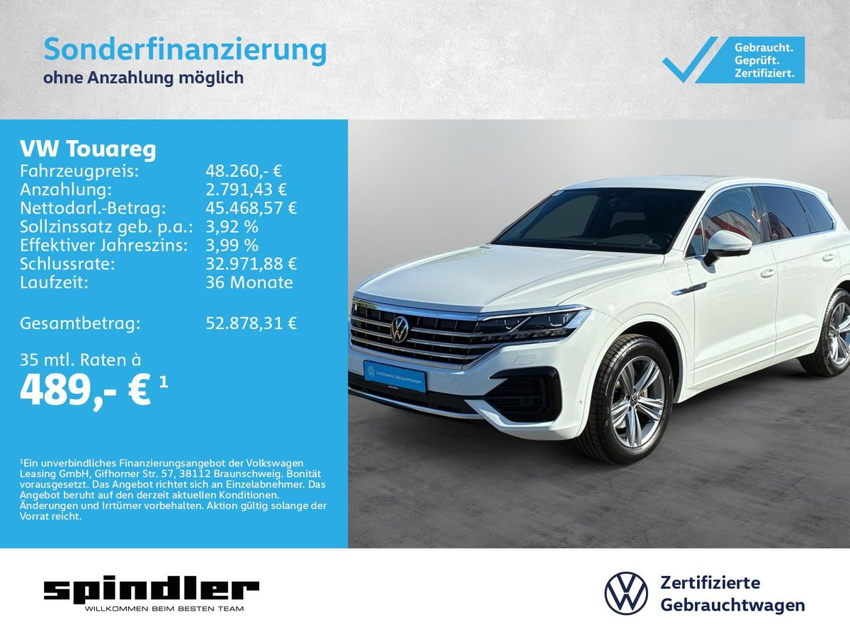 Volkswagen Touareg R-Line 3.0 TDI 4M DSG / Air, Matrix, AHK Leasing