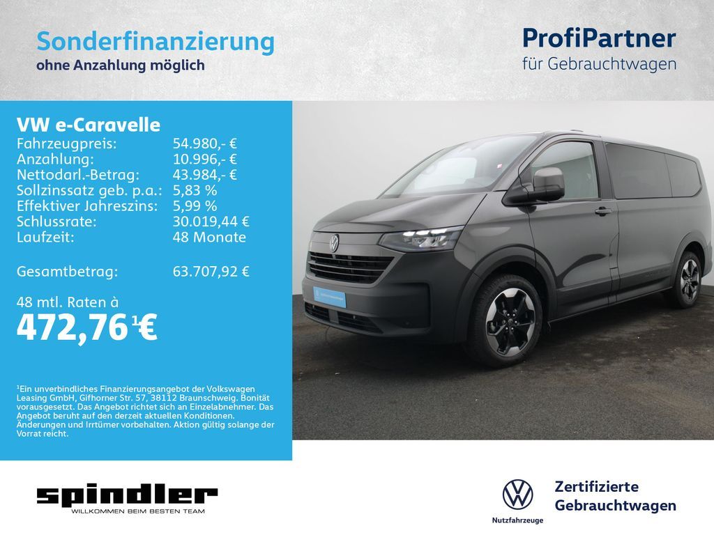 Volkswagen e-Caravelle Pan Americana Life / Navi, Pano, AHK Leasing