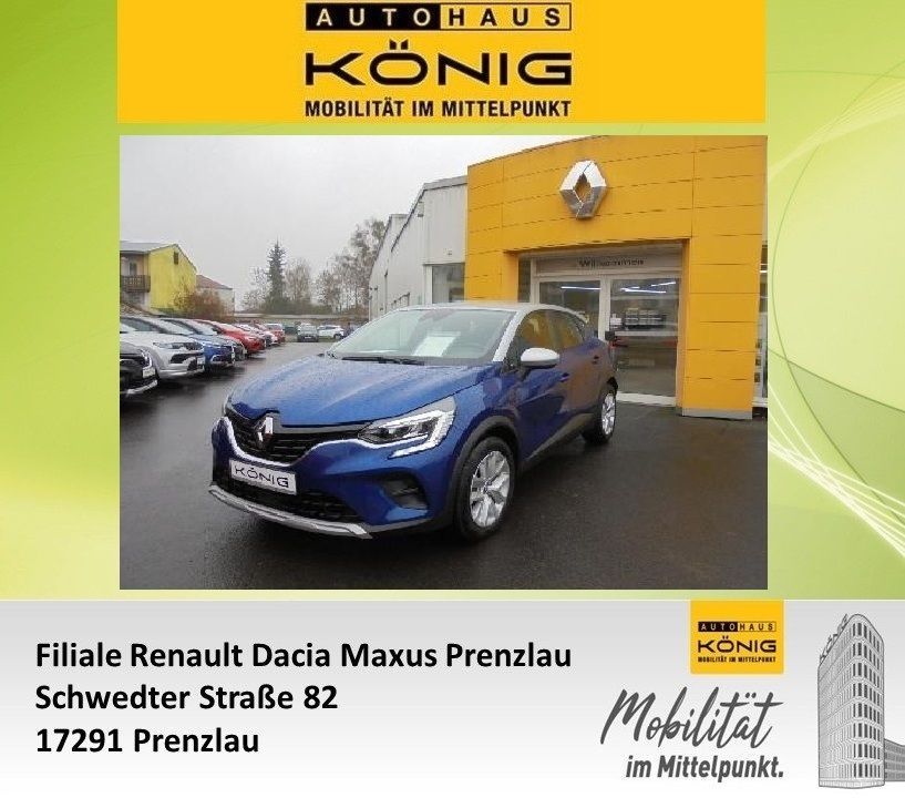 Renault Captur 1.0 TCe 90 EQUILIBRE KLIMA*NAVI*Tempomat Leasing