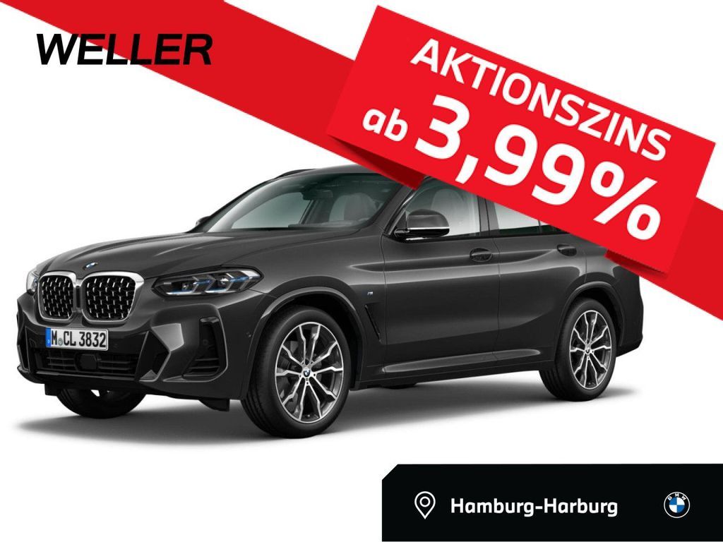 BMW X4 xDr 30d M SPORT Laser,AHK,HUD,Lea.o.Anz.444,- Leasing