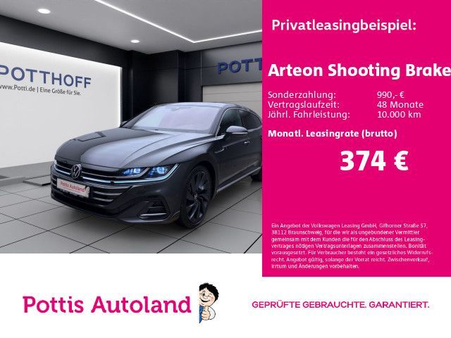 Volkswagen Arteon Shooting Brake 2.0 TDI DSG R-LINE AHK IQ. Leasing