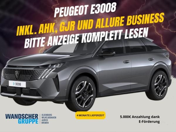 Peugeot 3008 Elektro 210 Allure Business inkl. AHK & GJR 💙 BESTELLFAHRZEUG 💙 Leasing